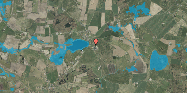 Oversvømmelsesrisiko fra vandløb på Mejerivej 20B, 6580 Vamdrup