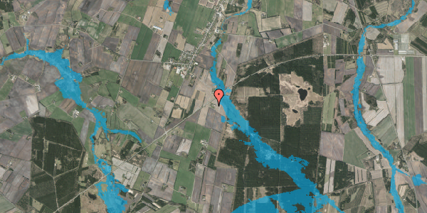 Oversvømmelsesrisiko fra vandløb på Vistorpvej 1, 7540 Haderup