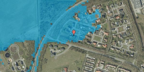 Oversvømmelsesrisiko fra vandløb på Ballekjær 10, 6880 Tarm