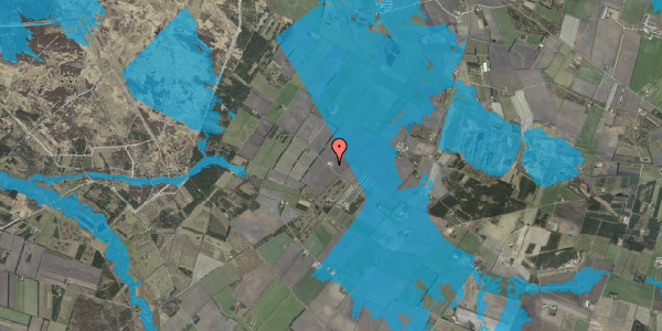 Oversvømmelsesrisiko fra vandløb på Torsbækvej 6, 6880 Tarm