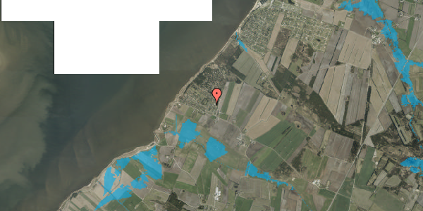 Oversvømmelsesrisiko fra vandløb på Egernvej 31, 6893 Hemmet