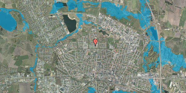 Oversvømmelsesrisiko fra vandløb på Brændgårdvej 31, 1. tv, 7400 Herning