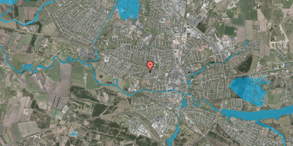 Oversvømmelsesrisiko fra vandløb på Beringsvej 24, 7500 Holstebro