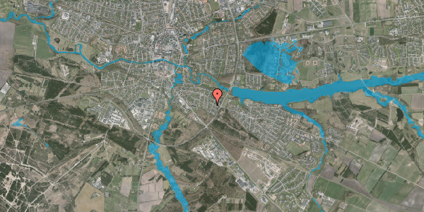 Oversvømmelsesrisiko fra vandløb på Chr Winthers Vej 32, 7500 Holstebro