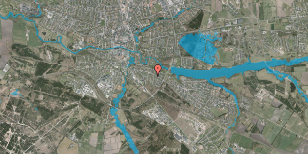 Oversvømmelsesrisiko fra vandløb på J Skjoldborgs Vej 3, 7500 Holstebro