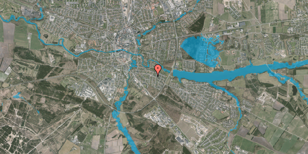 Oversvømmelsesrisiko fra vandløb på Mejdalvej 44, 7500 Holstebro