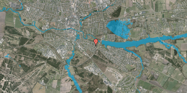 Oversvømmelsesrisiko fra vandløb på Mejdalvej 56, 7500 Holstebro