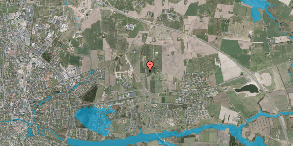 Oversvømmelsesrisiko fra vandløb på Mejrup Hedevej 11, 7500 Holstebro