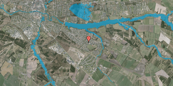 Oversvømmelsesrisiko fra vandløb på Slåenvej 78, 7500 Holstebro