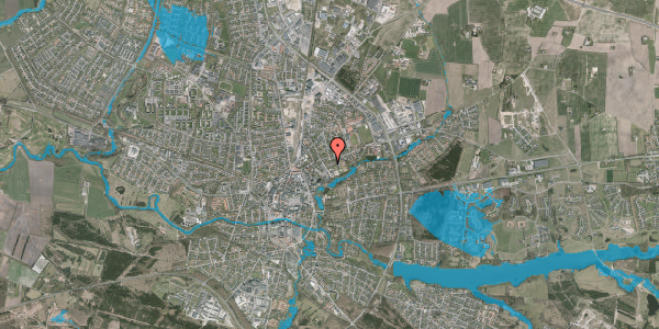 Oversvømmelsesrisiko fra vandløb på Sportsvej 3, 7500 Holstebro