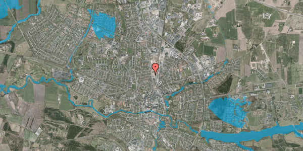 Oversvømmelsesrisiko fra vandløb på Struervej 35, st. , 7500 Holstebro