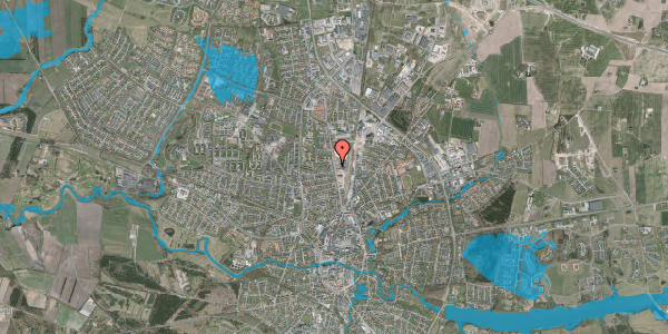 Oversvømmelsesrisiko fra vandløb på Struervej 61, 1. , 7500 Holstebro
