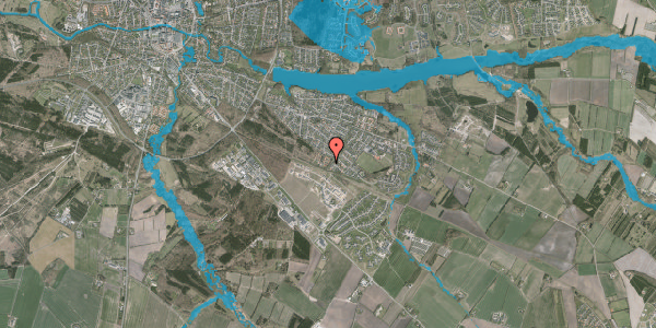 Oversvømmelsesrisiko fra vandløb på Tjørnevej 153, 7500 Holstebro