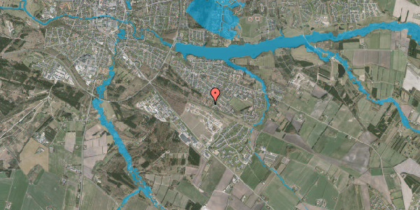 Oversvømmelsesrisiko fra vandløb på Tjørnevej 155, 7500 Holstebro