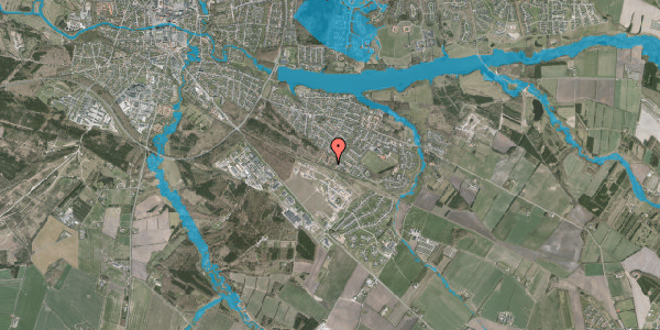 Oversvømmelsesrisiko fra vandløb på Tjørnevej 157, 7500 Holstebro