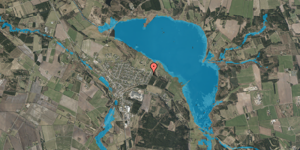 Oversvømmelsesrisiko fra vandløb på Ellevej 38, 7442 Engesvang