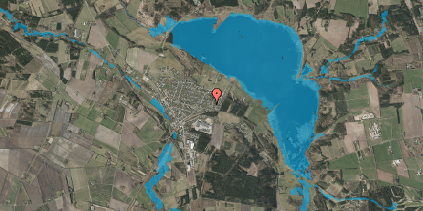 Oversvømmelsesrisiko fra vandløb på Gran Alle 13, 7442 Engesvang