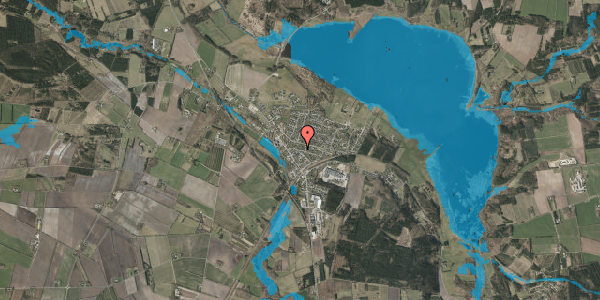 Oversvømmelsesrisiko fra vandløb på Lundsvej 30, 7442 Engesvang