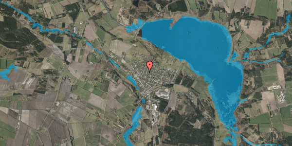 Oversvømmelsesrisiko fra vandløb på Mosevej 13, 7442 Engesvang