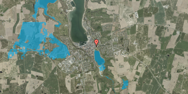 Oversvømmelsesrisiko fra vandløb på Enghavevej 5, 7620 Lemvig