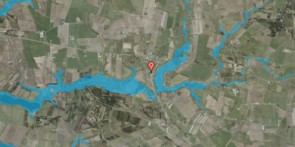 Oversvømmelsesrisiko fra vandløb på Grønnegade 26, 7660 Bækmarksbro