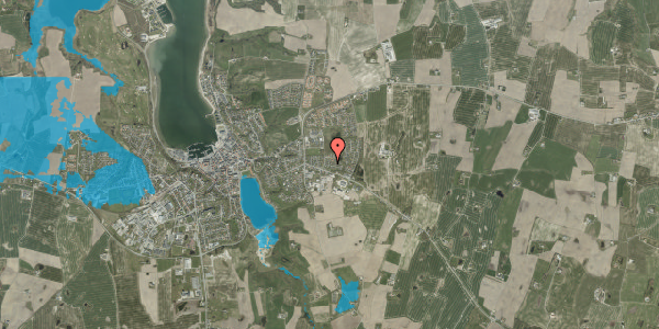 Oversvømmelsesrisiko fra vandløb på Solbakkevej 26, 7620 Lemvig