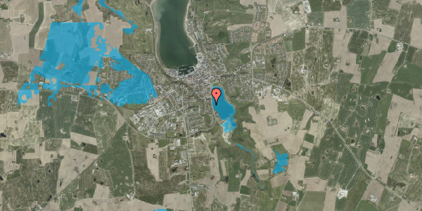 Oversvømmelsesrisiko fra vandløb på Søvejen 32A, 7620 Lemvig