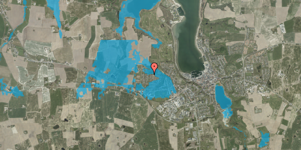 Oversvømmelsesrisiko fra vandløb på Uglevej 34, 7620 Lemvig