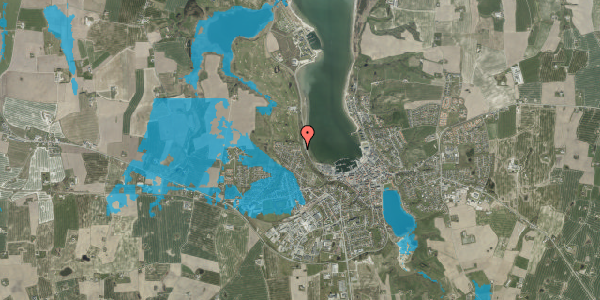 Oversvømmelsesrisiko fra vandløb på Vinkelvej 47, 7620 Lemvig