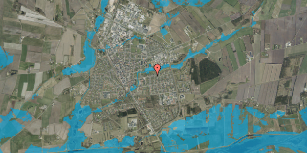 Oversvømmelsesrisiko fra vandløb på Enghavevej 32, 6900 Skjern