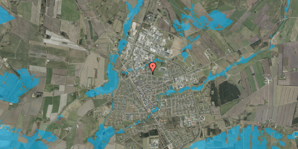 Oversvømmelsesrisiko fra vandløb på Langagervej 21, 6900 Skjern