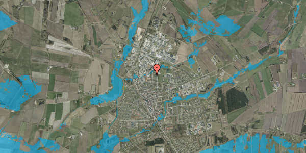 Oversvømmelsesrisiko fra vandløb på Marupvej 46, 6900 Skjern