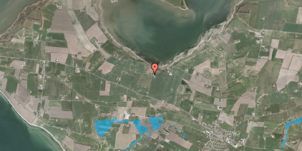 Oversvømmelsesrisiko fra vandløb på Vitasvej 1, 7790 Thyholm