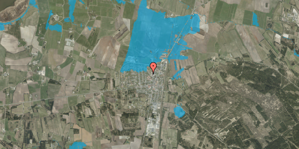 Oversvømmelsesrisiko fra vandløb på Ole Chr Kirksvej 19, 6990 Ulfborg
