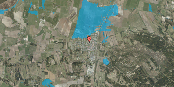 Oversvømmelsesrisiko fra vandløb på Ove Krarupsvej 4, 6990 Ulfborg