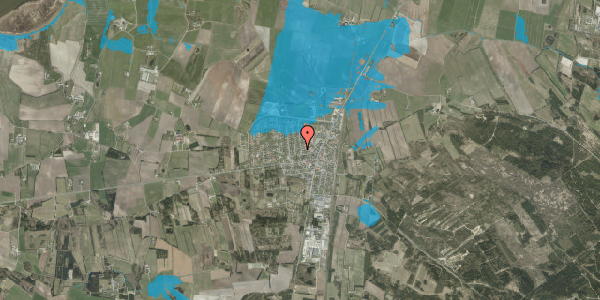 Oversvømmelsesrisiko fra vandløb på Ove Krarupsvej 5, 6990 Ulfborg