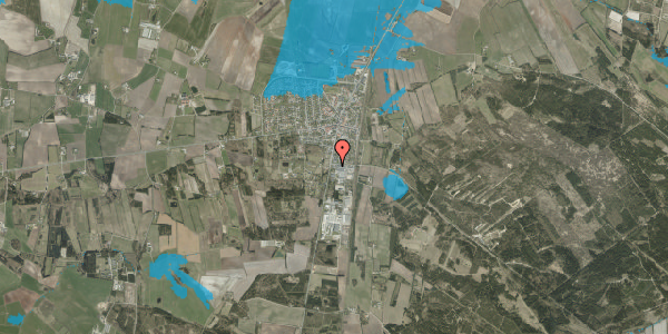Oversvømmelsesrisiko fra vandløb på Torstedvej 2, 6990 Ulfborg