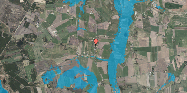 Oversvømmelsesrisiko fra vandløb på Tingvej 28, 7800 Skive