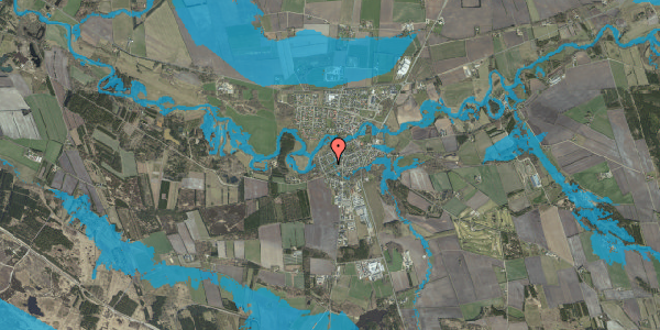 Oversvømmelsesrisiko fra vandløb på Enghavevej 10, 7280 Sønder Felding