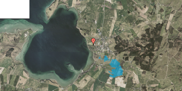 Oversvømmelsesrisiko fra vandløb på Havbakken 37, 8420 Knebel