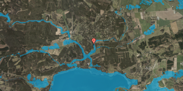 Oversvømmelsesrisiko fra vandløb på Syrenvej 17, 8400 Ebeltoft