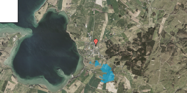 Oversvømmelsesrisiko fra vandløb på Ålshøjvej 1, 8420 Knebel