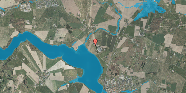 Oversvømmelsesrisiko fra vandløb på Solbjerg Søvej 12, 8362 Hørning