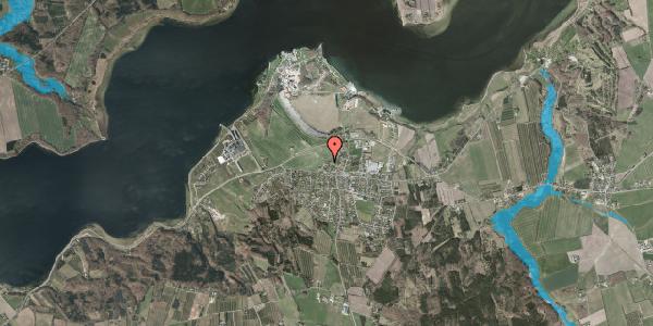 Oversvømmelsesrisiko fra vandløb på Svanevej 21, 9550 Mariager