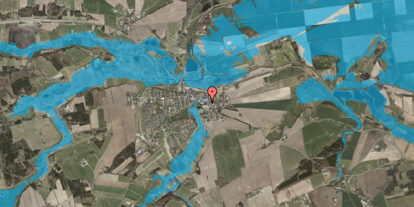 Oversvømmelsesrisiko fra vandløb på Maarupvej 10, 8560 Kolind