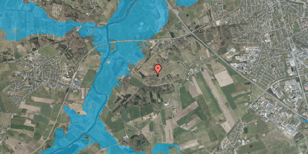 Oversvømmelsesrisiko fra vandløb på Brinken 36, 8940 Randers SV