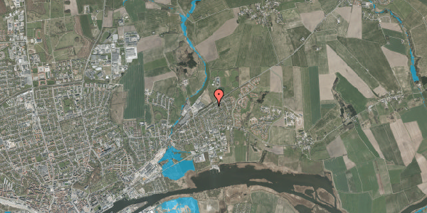 Oversvømmelsesrisiko fra vandløb på Demstrupvej 31, 8930 Randers NØ