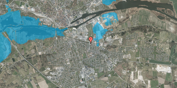Oversvømmelsesrisiko fra vandløb på Engboulevarden 25, 1. th, 8960 Randers SØ