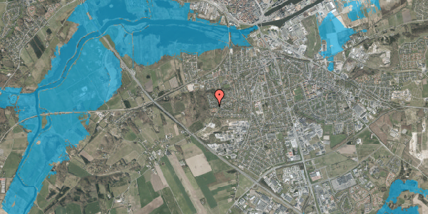 Oversvømmelsesrisiko fra vandløb på Fornæsvej 5, 8940 Randers SV