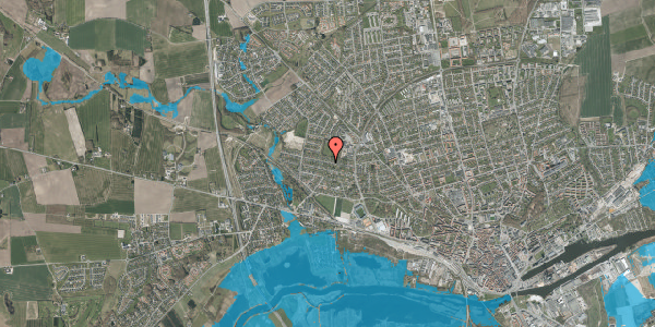 Oversvømmelsesrisiko fra vandløb på Gørtlervej 31, 8920 Randers NV